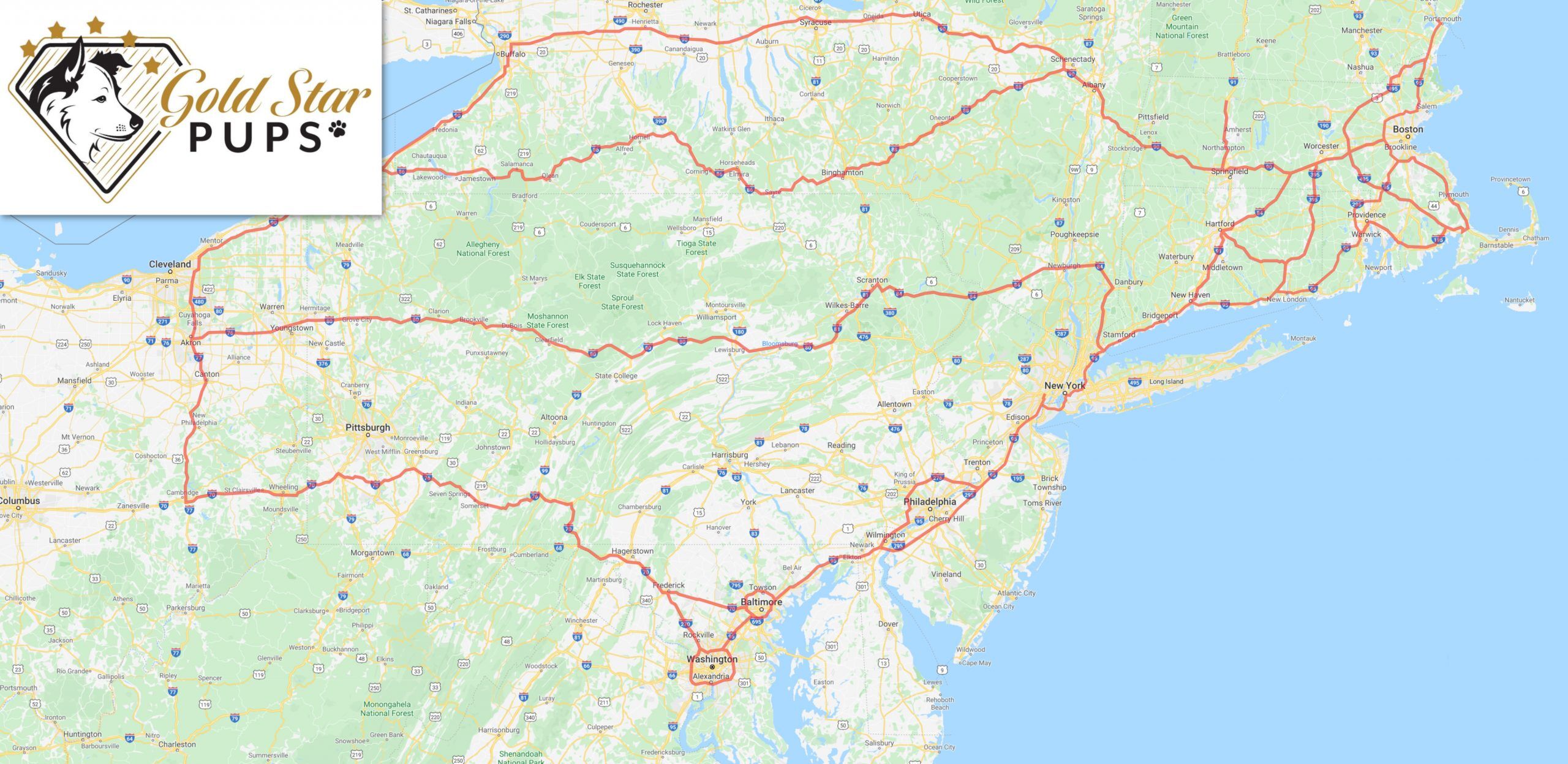 Northeast route 1 scaled scaled